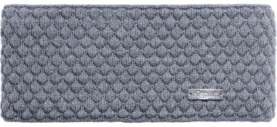Productafbeelding van Hoofdband dames - Merinowol - Fleece binnenkant - Zilver gemêleerd
