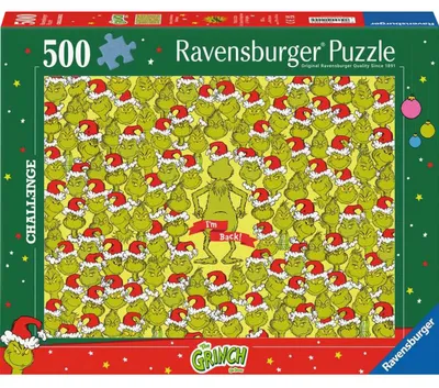 Image de Puzzle z Grinchem - Wyzwanie Jigsaw "Wesołych Świąt" 500 elementów
