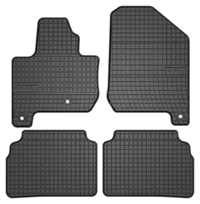 Productafbeelding van Rubberen automatten voor Kia Soul EV I 2014-2019 (crossover) – 4-delig, zwart, op maat