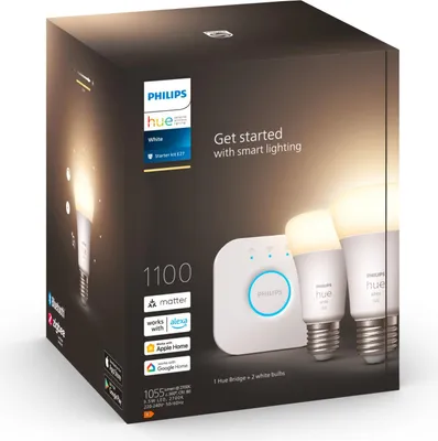 Image de Philips Hue White E27 Set de démarrage 2x1050lm 75W