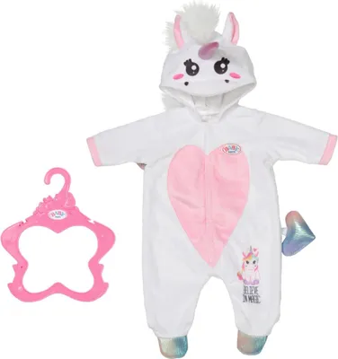 Produktbild von Zapf BABY born Einhorn Kuschelanzug 3cm