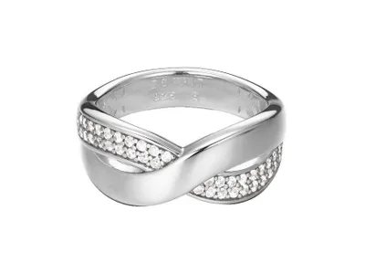 Produktbild von Esprit Damen Ring Silber Zirkonia Vibrant ESRG92443A1, Ringgröße:57 (18.1 mm Ø)