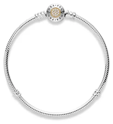 Zdjęcie produktu dla Bransoletka Pandora Moments, srebrna, damska, 16 cm, model 590741CZ-16