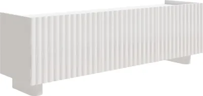 Produktbild von Selsey Fiorra – TV-Lowboard 3-türig, Weiß Hochglanz, 144 cm