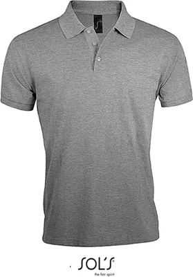Immagine prodotto di SOLs 00571 | Polo uomo Prime - Colore: Grigio Melange - Taglia: S