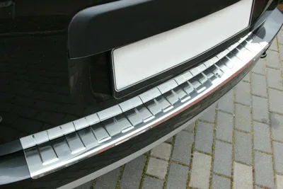 Für Dacia Duster I ab 2010-2017 Ladekantenschutz Edelstahl Poliert MIT ABKANTUNG in der Farbe von Recambo e.K.