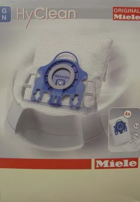 Produktbild von Miele Filterbeutel 9917730 TypG/N HyClean 3D Efficiency 4Stk mit Filtermatten für Staubsauger