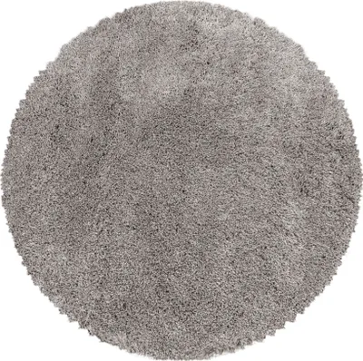 Obrázok produktu pre 80x80 (priemer) kruh Kusový koberec Fluffy Shaggy 3500 beige kruh