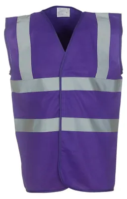 Productafbeelding van Yoko - Unisex vest voor heren/dames, model FK2782 (maat M), paars