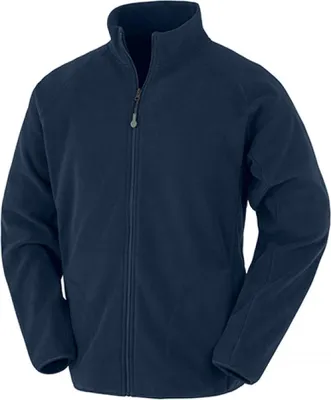 Produktbild von Result Genuine Recycled R907X | Recycled Microfleece Jacket - Farbe: Navy - Größe: XXL