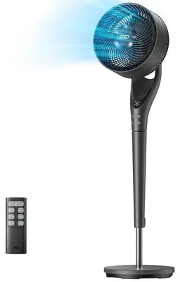 Obrázek produktu pro Dreo TurboPoly 154, Domácí vrtulový ventilátor, Černá, Podlaha, 25 dB, 1700 m³/h, 90°