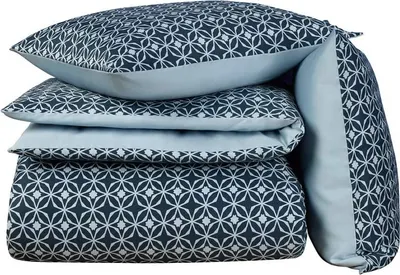Produktbild von bettbezug Nickel140x200/220 cm Baumwolle blau
