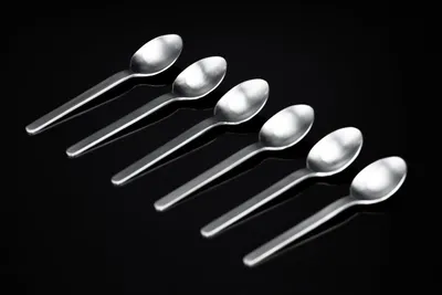 Produktbild von Sompex Luna Espressolöffel Set 6-teilig Edelstahl 18/10 matt 11,5 cm