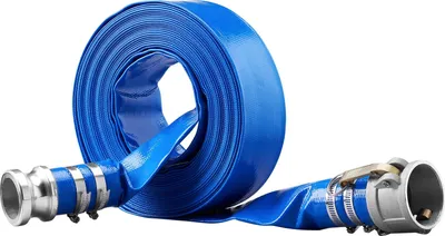 Produktbild von Rückspülschlauch PVC-Ablaufschlauch 2 Zoll x 50 Fuß mit Camlock C- und E-Anschlüssen