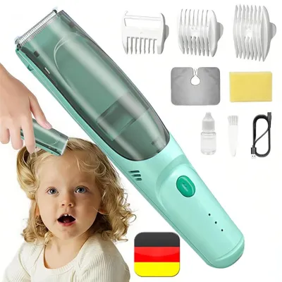 Produktbild von Profi Baby-Haarschneidemaschine Baby-Haarschneide Set Leise USB Wiederaufladbare