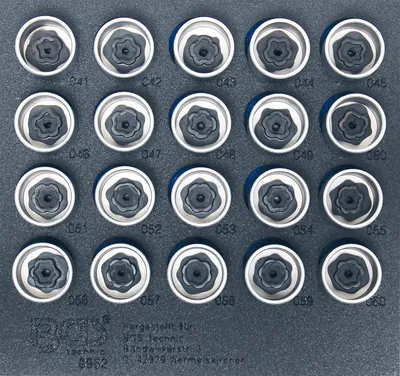 Obrázok produktu pre BGS technic Tool Tray 1/6: Rim Lock Socket Set for BMW, 2126 mm, 2,13 kg