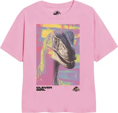 Produktbild von Jurassic Park - "Dino Trip" T-Shirt für Mädchen TV1922 (128) (Hellrosa)