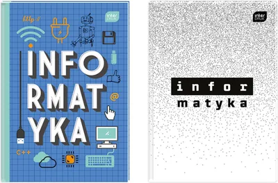 Produktbild von Interdruk Zeszyt w kratkę A5 informatyka 80 kartek mix