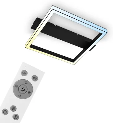 Immagine prodotto di Plafoneira LED, nero, LED/26W