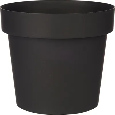 Obrázok produktu pre Samozavlažovací plastový kvetináč, antracitový