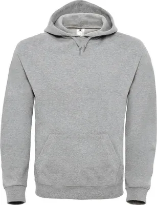 Produktbild von Männer mit Kapuze - B&C ID.003 - heather grey - Größe 5XL