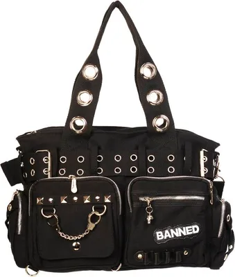 Obrázek produktu pro Banned - Kabelka / taška přes rameno Black 754