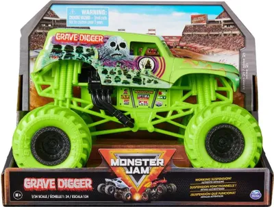 Produktbild von Spin Master Monster Jam Die Cast 1:24 Grave Digg