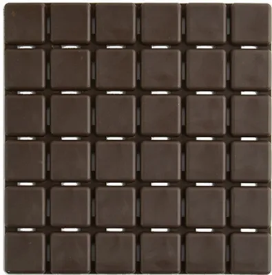 Zdjęcie produktu dla MSV Premium Shower Mat Bathtub Insert Anti-Slip Pads - 6 sztuk - antybakteryjna, antypoślizgowa z przyssawkami - brązowa - ok. 13 x 13 cm - pachnie różami - można prać w temperaturze 60 stopni