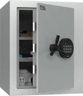 Produktbild von Profirst Wertschutzschrank EN1 Fortress 50 Elektronikschloss lichtgrau