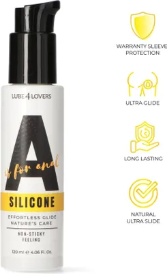 Zdjęcie produktu dla A is for Silicone - Professional Silicone-Based Anal Lubricant 120 ml