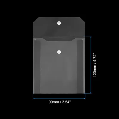 Produktbild von 4,7" x 3,5" Magnetischer Schildhalter, 5 Stš¹ck A4 Magnetischer Displayrahmen Doppelseitiger Fensterschildhalter fš¹r Wand Bš¹ro Kš¹hlschrank, Vertikale Dokumententasche