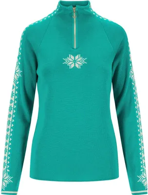Produktbild von DALE OF NORWAY Geilo Sweater Damen Pullover aus Wolle blau M
