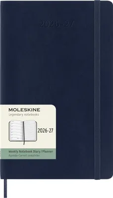 Immagine prodotto di MOLESKINE 8056999279813 MOLESKINE Buchkalender 2026/2027 saphir, 1 St.