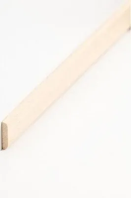 Produktbild von Abdeckleiste Massivholz 4 x 18 x 2000 mm Abachi zum Kleben, Schrauben & Nageln Massivholz Sockelleiste by PROVISTON 2 Meter | 1 Stück