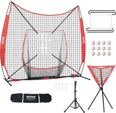 Zdjęcie produktu dla Siatka treningowa 2,1 m x 2,4 m do baseballu i softballu
