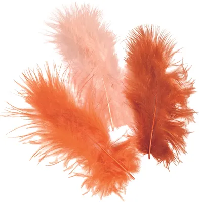 Produktbild von Marabufedern-Mix 9cm rehbraun VE=10x15 Stück