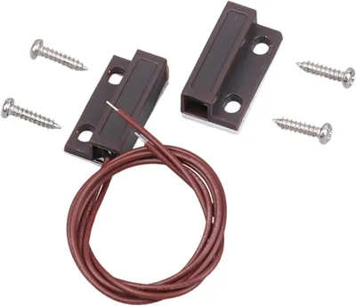 Productafbeelding van Draad Raam Sensor - Deur Detector - Beveiliging Thuis - Versterkte Constructie - 350mm Bedrading - Metaal