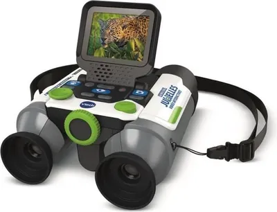 Obrázok produktu pre VTECH GENIUS XL Interaktívne video ďalekohľad, 2,4'' farebný displej, nastaviteľná vzdialenosť zreníc, 6 herných režimov