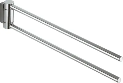Produktbild von Keuco Plan-Handtuchhalter 2-teilig 438mm Aus- ladung verchromt