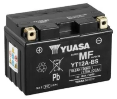 Zdjęcie produktu dla Bezobsługowa bateria YUASA - aktywowana fabrycznie - YT9B