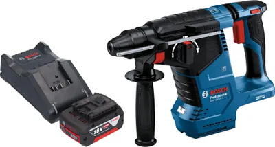 Image de Bosch GBH 18V-24 C Professional Marteau perforateur sans fil 18 V 2,4 J Brushless SDS plus + 1x batterie 5,0 Ah + chargeur
