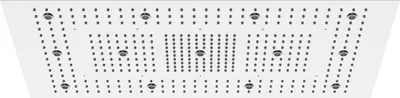 Produktbild von Steinberg Serie 390 Sensual Rain Regenpaneel, LED-Beleuchtung, Komplettset, 3-strahlig, Easy-Clean, 1220x620mm, 3906032