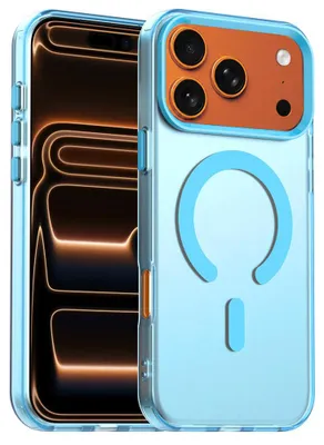 Produktbild von Techsuit – CandyCase MagSafe Hülle für iPhone 17 Pro Max – blau