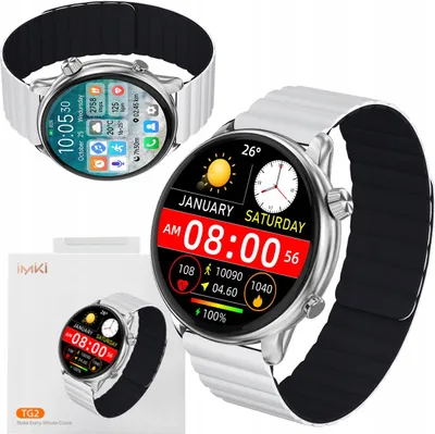 Zdjęcie produktu dla IMIKI TG2 Smartwatch ekran AMOLED 1,43" SMART zegarek rozmowy