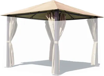 Produktbild von Ersatzdach für Pavillon Paris 3x3m Pavillondach Sand