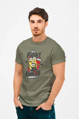 Produktbild von D&B Uni Polo  MO00033_Minions_MilitärGrün-Größe 5XL