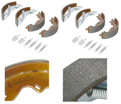 Produktbild von 2x Bremsbacken Anhänger Bremsbeläge 160x35 kompatibel für Knott >'89 16-1365/2