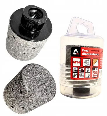 Obrázok produktu pre Allbe Diamantová fréza na gres a dlaždice 50 mm M14
