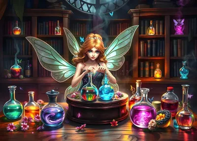 Produktbild von Bluebird Puzzle Puzzle Elixirs and Enchantments - 500 Teile Puzzle
