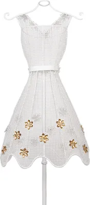 Zdjęcie produktu dla Clayre & Eef Manekin 42x28x151 cm Biały Metal